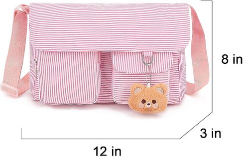 Phaoullzon Kawaii Crossbody Bag Cute Messenger Bags Shoulder Purse Gifts for Girls in Kuwait