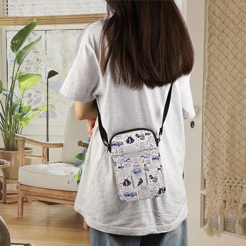 ENSIANTH Poem Inspired Messenger Bag We Love Rainy Day Crossbody Bag Morally Grey Book Club Gift Dark Romance Bookish Gift (rainy CB) in Saudi Arabia