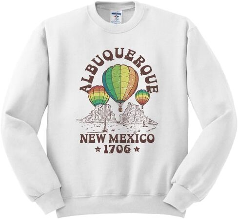 TeesAndTankYou Vacation Albuquerque New Mexico Sweatshirt Unisex in Saudi Arabia