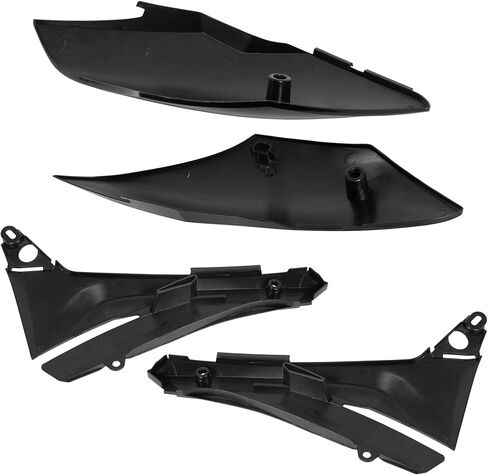 ECOTRIC Plastic Kit Bodywork Compatible with 2002-2007 Honda CR125R CR250R Fairing Set Black in Saudi Arabia