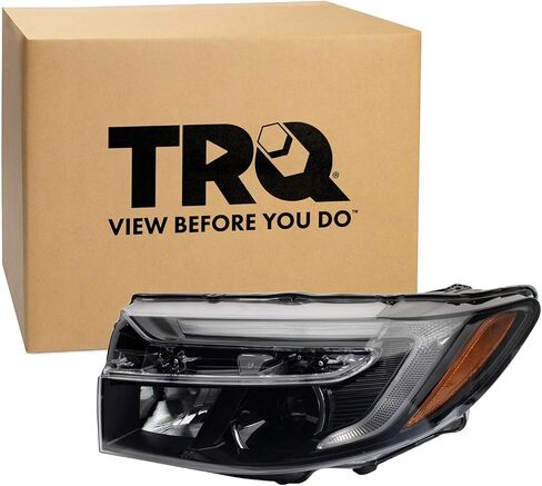 TRQ Left Headlight Assembly Driver Side Compatible with 2022-2025 Honda Passport 2021-2025 Ridgeline HO2502207 in Saudi Arabia