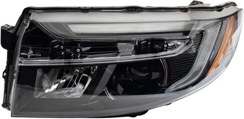 TRQ Left Headlight Assembly Driver Side Compatible with 2022-2025 Honda Passport 2021-2025 Ridgeline HO2502207 in Saudi Arabia
