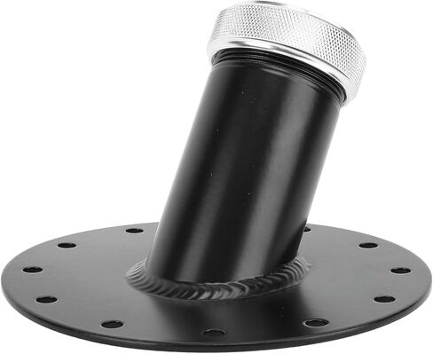 45 Degree Fuel Cell Filler Neck, Fuel Cell Gas Tank Filler Neck High Strength for Vehicle (Black) in Saudi Arabia