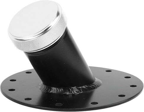 45 Degree Fuel Cell Filler Neck, Fuel Cell Gas Tank Filler Neck High Strength for Vehicle (Black) in Saudi Arabia