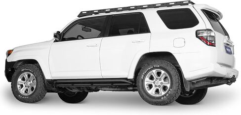 Hooke Road 4Runner Rock Sliders Tube Side Door Armor Rocker Gurad Rails for 2010-2024 Toyota 4Runner 5th Gen (Exclude Limited, Nightshade, TRD Sport & 10-13 SR5) in Saudi Arabia