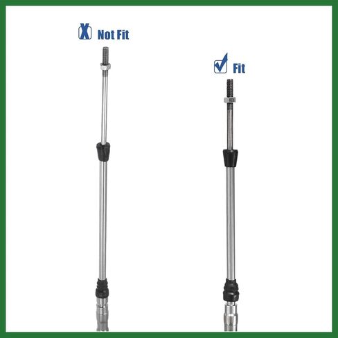Motoforti 2pcs 40ft 12 Meter 472 Inch Marine Type 3300 / 33C Throttle Shift Remote Control Box Cable for Yamaha Outboard Engine Boat Motor Steering System Blue Long-lasting in Saudi Arabia