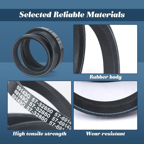 69143Q V-Belt متوافق مع Mercury MerCruiser Stern Drive وInboard 2.5 3.0 7.4 8.2 L، استبدال الحزام 40 بوصة 57-32850 57-69143T 57-69143Q 32850 69143T in Saudi Arabia