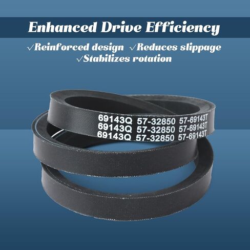 69143Q V-Belt متوافق مع Mercury MerCruiser Stern Drive وInboard 2.5 3.0 7.4 8.2 L، استبدال الحزام 40 بوصة 57-32850 57-69143T 57-69143Q 32850 69143T in Saudi Arabia