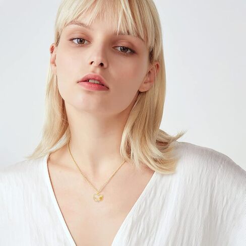 Solid 14K Gold Nurse Necklace for Women Yellow Gold Love Heart Stethoscope Necklace with Sunflower Medical Nursing Jewelry for Her in Saudi Arabia