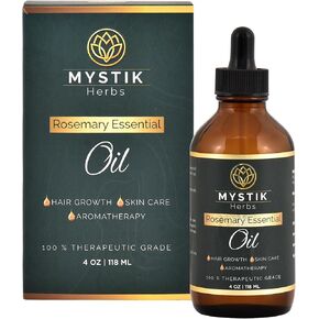 Rosemary Essential Oil. 4 fl.oz. / 118ml 100% Pure and Natural Oil,Premium Grade Essential Oils for Hair Care,Steam Distilled,for Diffuser,Aromatherapy and Carrier Oil Blends in Saudi Arabia