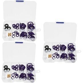 Zerodeko 1 Set Gasket Assortment Kit for Car Air Conditioning Leak Repair Comprehensive with Essential Tools for Leak in Kuwait