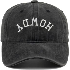 Embroidered Baseball Cap for Women & Men – Vintage Cotton Dad Hat, Adjustable Trucker Hat with Fun Sayings in Kuwait