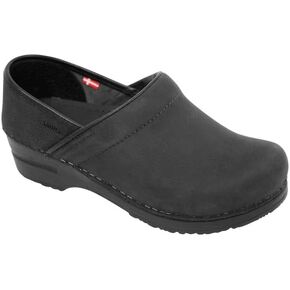 Sanita Women's Pro Smooth Oil Professional Clog Black Oiled 40 in Kuwait