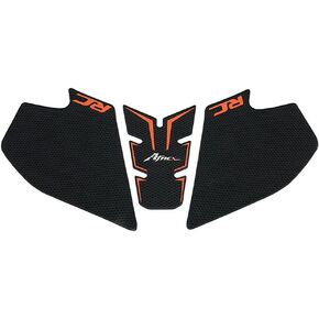 Motorcycle Gas Fuel Tank Pad Sticker Decal Knee Grips Protector Traction Pad Insulation Compatible with KTM RC390 2014-2021 (Full Set) in Saudi Arabia