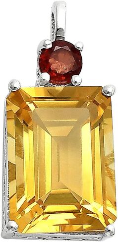 Natural Multi Stone Octagon Shape 925 Silver Pendant DGP1010 P-1113 in Saudi Arabia
