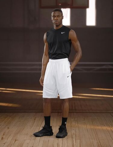 NIKE Mens Dri-Fit ICON 11IN Short Mens DQ5822-066 (Cool Grey/Cool Grey), Size S in Saudi Arabia
