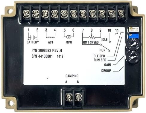 Engine Control Governor 3098693 Diesel Generator Set automatic speed dc motor controller module 3098693 in Saudi Arabia