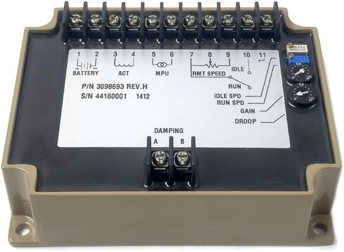 Engine Control Governor 3098693 Diesel Generator Set automatic speed dc motor controller module 3098693 in Saudi Arabia