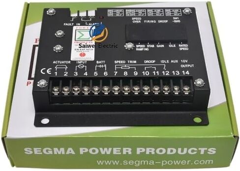 SEGMA S6700H S6700E Diesel Generator Engine Speed Controller Governor Actuator Control Module Motor Panel Power Generator Parts(S6700H copy) in Saudi Arabia