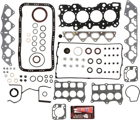 Evergreen Engine Rering Kit FSBRR4008EVE Compatible With 94-01 Acura Integra B18C1 B18C5 Full Gasket Set, Standard Size Main Rod Bearings, Standard Size Piston Rings in Saudi Arabia