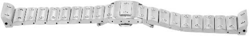 23MM WATCH BAND 38MM COMPATIBLE WITH CARTIER SANTOS 100 XL WSSA0018 BRACELET STAINLESS STEEL in Saudi Arabia
