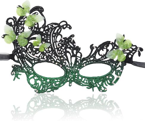 Masquerade Mask for Women, Fit Well Mardi Gras Mask with Adjustable Strap for Masquerade Costume Party in Saudi Arabia