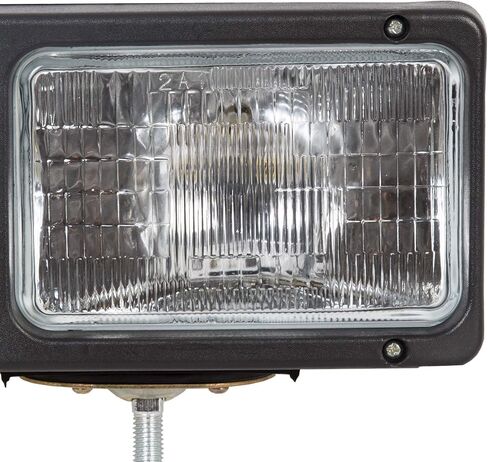 HECASA Universal Trunk Snowplow Lights عدسة بلاستيكية شفافة + استبدال الإسكان الأسود لـ 64261-4 in Saudi Arabia