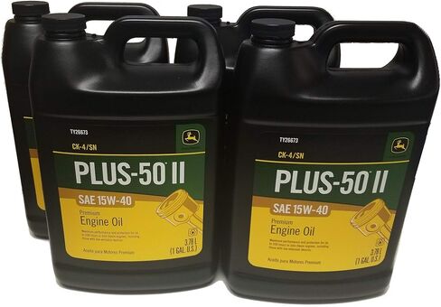 John Deere Original Equipment Plus-50 II SAE 15W-40 Oil - TY26673 (MULTI-PACK GALLONS) (2) in Saudi Arabia