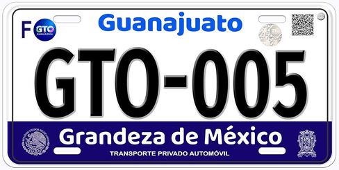 Celaya Guanajuato Mexico Personalized Novelty Car Auto License Plate Any Name in Saudi Arabia