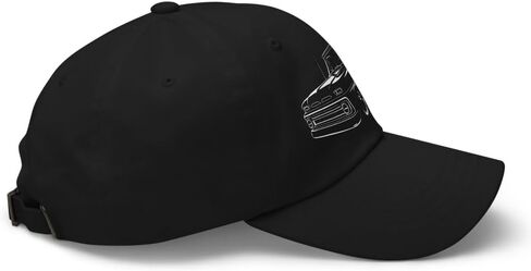 Silhouette 1966 C10 Chevy Pickup Classic Truck Dad Hat - قبعة كلاسيكية منخفضة المظهر لعشاق الشاحنات in Saudi Arabia