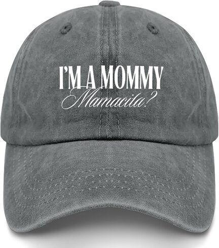 I'm A Mommy Mamacita Hats for Men Cool Washed Distressed Baseball Cap in Saudi Arabia