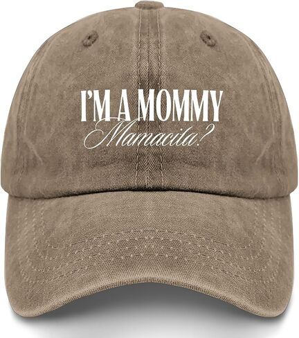 I'm A Mommy Mamacita Hats for Men Cool Washed Distressed Baseball Cap in Saudi Arabia