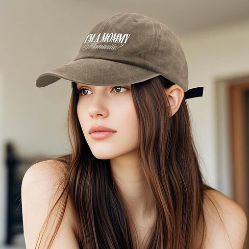 I'm A Mommy Mamacita Hats for Men Cool Washed Distressed Baseball Cap in Saudi Arabia