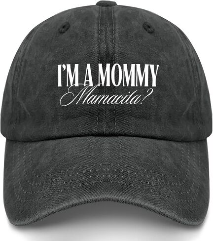 I'm A Mommy Mamacita Hats for Men Cool Washed Distressed Baseball Cap in Saudi Arabia