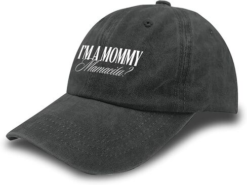 I'm A Mommy Mamacita Hats for Men Cool Washed Distressed Baseball Cap in Saudi Arabia