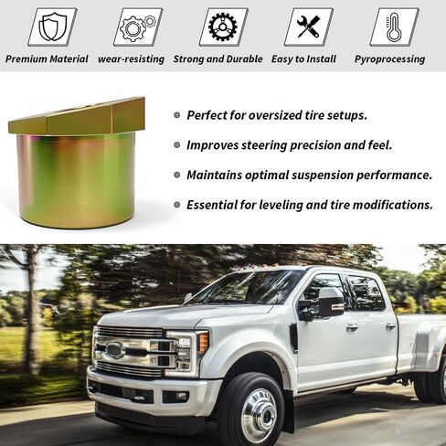 2° Caster Shim Set For Ford F450 F350 F250 4WD Super Duty 2005-2022, Excursion 2000-2005, XL XLT FX4 Sport Utility Improved Handling & Steering in Saudi Arabia
