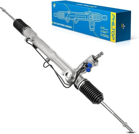 PHILTOP Hydraulic Power Steering Rack and Pinion Replacement For 1980-1993 Mustang, 1980-1988 Thunderbird, 1984-1992 Mark VII, 1984-1988 Cougar, 1980-1986 Capri Replace 22-207, 22207, E8SZ3280A in Saudi Arabia