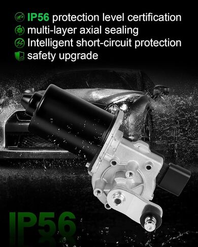 محرك ممسحة الزجاج الأمامي 55077859AB مناسب لـ: -Jeep Wrangler 2007 2008 2009 2010 2011 2012 2013 2014 2015 2016، Wrangler JK 2018 5-Pin، استبدل OE# 55077859AC 68002388AA 40-458 40458 in Saudi Arabia