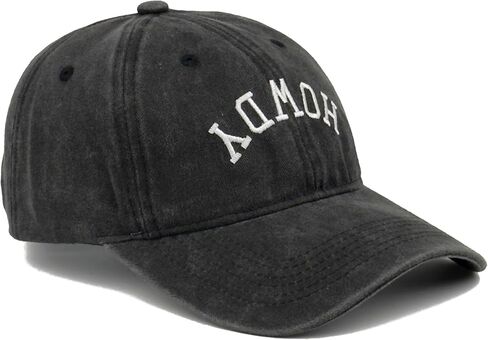 Embroidered Baseball Cap for Women & Men – Vintage Cotton Dad Hat, Adjustable Trucker Hat with Fun Sayings in Kuwait