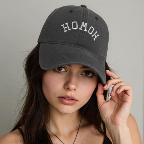 Embroidered Baseball Cap for Women & Men – Vintage Cotton Dad Hat, Adjustable Trucker Hat with Fun Sayings in Kuwait