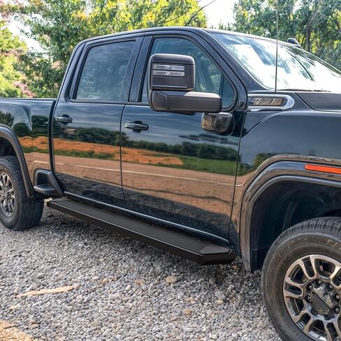 لوحات تشغيل YITAMOTOR مقاس 6 بوصات متوافقة مع 2015-2025 Chevy Colorado/GMC Canyon Crew Cab، وقضبان جانبية Nerf Bar، أسود in Saudi Arabia