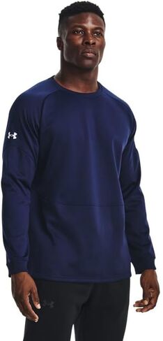 Under Armour Mens Armour Fleece Storm Long Sleeve Crew - Water Repellent in Saudi Arabia