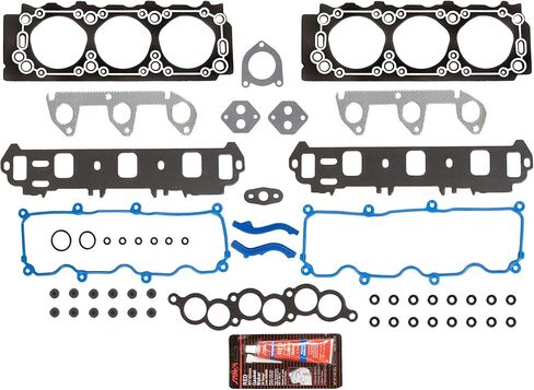 MA-5741126834-5 مجموعة حشية كاملة محامل حلقات تناسب 91-95 فورد ميركوري 3.0L OHV VIN U 1 in Saudi Arabia