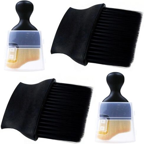 4 Pcs Auto Interior Dust Brush Set Soft Bristles Detailing Brush Dusting Tool Car Interior Cleaning Soft Brushes Duster for Automotive Dashboard, Air Conditioner Vents, Keyboard Dust Removal in Kuwait