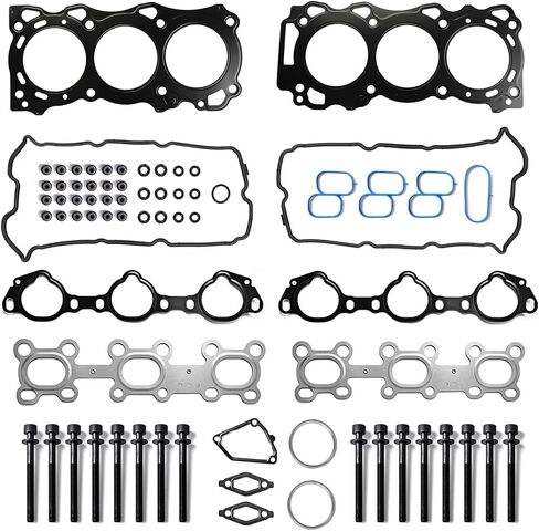 مجموعة حشية الرأس HS26370PT مع مسامير متوافقة مع Nissan Frontier 2005-2019، Pathfinder 2005-2012، Xterra 2005-2015، NV 1500/2500/3500 2012-2020، Suzuki Equator 2009-2012 ES72900 HSHB3042 in Saudi Arabia