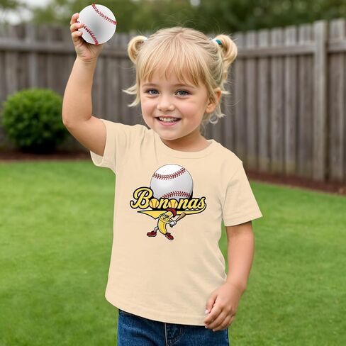 Baseball Shirts Toddler Girls Cute Bow Baseball Team Fan T-Shirt Funny Game Day Short Sleeve Tee Top 3-8 Years in Saudi Arabia