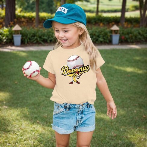 Baseball Shirts Toddler Girls Cute Bow Baseball Team Fan T-Shirt Funny Game Day Short Sleeve Tee Top 3-8 Years in Saudi Arabia