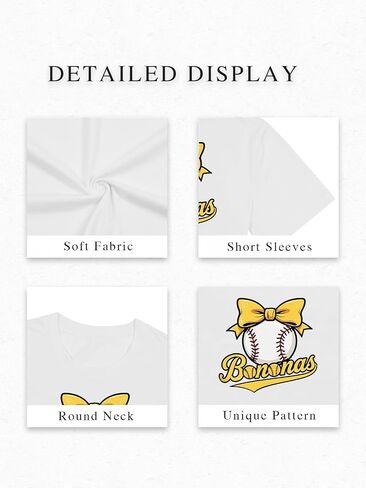 Baseball Shirts Toddler Girls Cute Bow Baseball Team Fan T-Shirt Funny Game Day Short Sleeve Tee Top 3-8 Years in Saudi Arabia