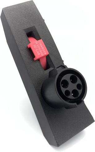 قاعدة الباب لمحول Tesla/J1772 للطراز Y وحزمة حلقة قفل الشاحن 2026+ Juniper (أحمر) in Kuwait