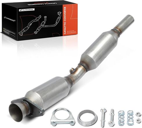 مجموعة المحول الحفاز الخلفي A-Premium متوافقة مباشرة مع Toyota Corolla Matrix & Pontiac Vibe 2003 2004 2005 2006 2007 2008، 1.8 لتر، متوافقة مع EPA in Saudi Arabia